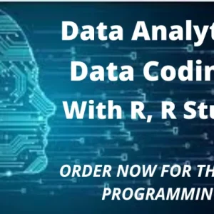 Help in data analysis, coding in r programming language and rstudio